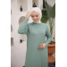 Oversize Knitwear Dress Mint Green