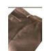 Men Brown Winter Wool Lined Classic Cut Velvet Trousers