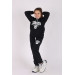 London Printed Hooded 2 Yarn Girls Tracksuit Set