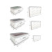 6 Piece Suitcase Organizer Suitcase Organizer Set White