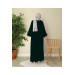 Silk Abaya Black Women Standard