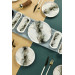 15 Piece Breakfast Set For 6 Persons Presentation White Breakfast Set