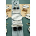 15 Piece Breakfast Set For 6 Persons Presentation White Breakfast Set