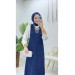 Dark Blue Women's Jeans Dress