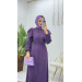 Dubai Crepe Abaya With Ruffle Sleeves