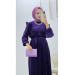 Elegant Velvet Dress For Women