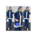 Trousers Jacket Soft Denim Two Piece Set