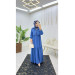 Summer Long Hijab Women's Dress With Pocket