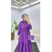 Summer Long Hijab Women's Dress With Pocket