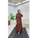 Summer Long Hijab Women's Dress With Pocket