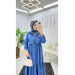 Summer Long Hijab Women's Dress With Pocket