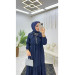 Summer Long Hijab Women's Dress With Pocket