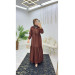 Summer Long Hijab Women's Dress With Pocket