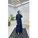 Summer Long Hijab Women's Dress With Pocket