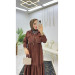 Summer Long Hijab Women's Dress With Pocket