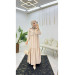 Summer Long Hijab Women's Dress With Pocket