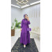 Summer Long Hijab Women's Dress With Pocket