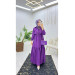 Summer Long Hijab Women's Dress With Pocket