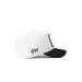 Unisex White Black Hat With Eagle Code Logo