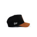 Unisex Black Camel Peaked Hat With Wolf Code Logo