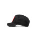 Unisex Black Baseball Finger Logo Hat