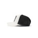 Lion Code Logo Unisex White Black Hat