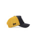 Unisex Dark Anthracite Yellow Hat With Horse Logo