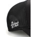 Trucker B Letter Code Logo Unisex Black Hat