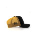 Unisex Black Yellow Hat With Fish Code Logo