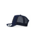 Trucker Footballer Code Logo Unisex Navy Blue Hat