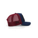 Positive 1 Code Logo Unisex Navy Blue Burgundy Hat