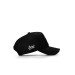 Trucker S Letter Code Logo Unisex Black Hat