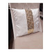 2 Pieces Decorative Velvet Cushion Cover Cream Color