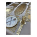 Table Runner Dinner Set 8 Persons Set Gold