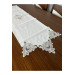 Silver Color Lace Single 1 Piece Runner 124X41 Cm