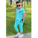 Boy Turquoise 3 Piece Set 11, 12 Years