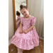 Girl Child Stylish Pink Dress Pink 3, 4 Years