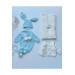 Newborn Baby Gift Box Rompers 0 12 Months Blue