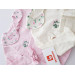 Newborn Baby Girls Floral Embroidered 2 Piece Set