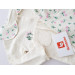 Newborn Baby Girls Floral Embroidered 2 Piece Set