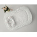 Flower Padded 3 Piece Diaper Set