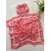 Flower Padded 3 Piece Diaper Set