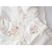 5Pcs Newborn Baby Girls Floral Lace Romper Set