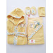 Floral Bird Bathrobe Set