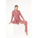 Striped Women Pajama Set