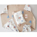 Newborn Muslin Blanket And Pillow Set