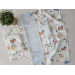 Safari Animals Tassel 3 Piece Diaper Change Set