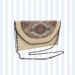 Authentic Woven Handmade Bag Beige Red