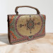 Authentic Woven Handmade Bag Orange Gold