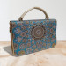 Authentic Woven Handmade Bag Turquoise